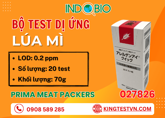 Bộ bộ test dị ứng lúa mì 027826